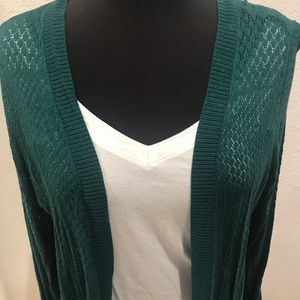 Green Cardigan